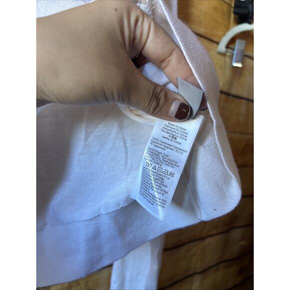 NWT J. Crew Small Featherweight Cashmere Cardigan Sweater White $148 BZ400 - Picture 5 of 7